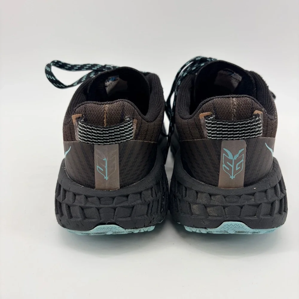 Hoka Speedgoat 4 GTX Size 5 Black Grey Gore-Tex Waterproof Trail Running Womens